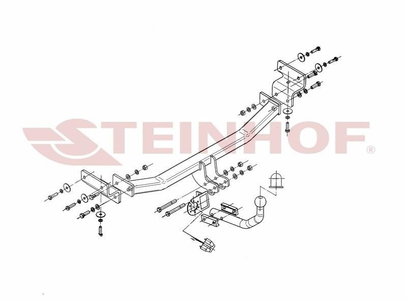 Hak holowniczy Steinhof Hyundai i30 (FD) Hatchback 2007-2012