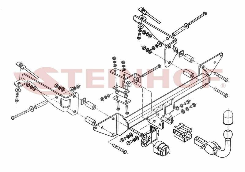 Hak holowniczy Steinhof H-047