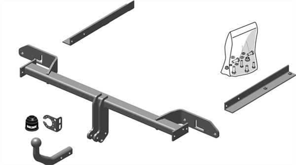 Hak holowniczy Brink 552600