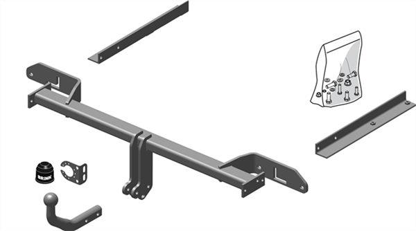 Hak holowniczy Brink Opel Zafira Tourer C 11-19