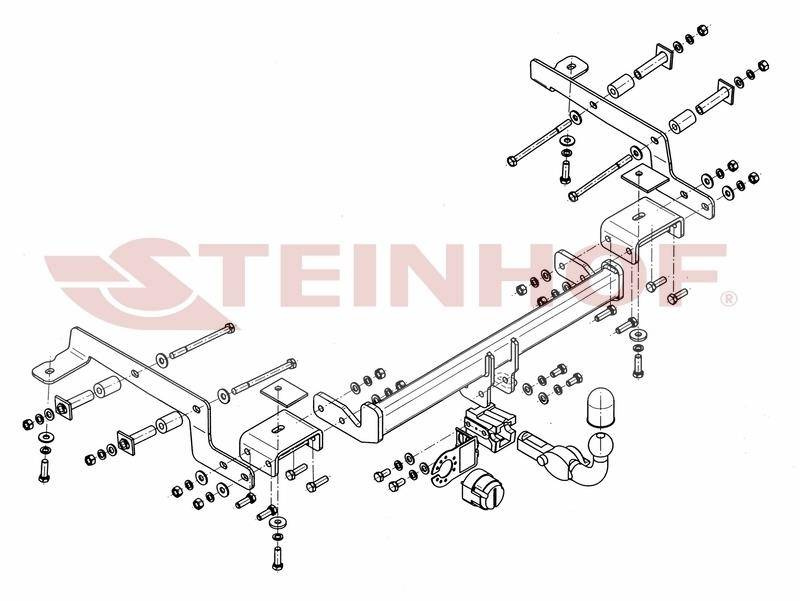 Hak holowniczy Steinhof N-083