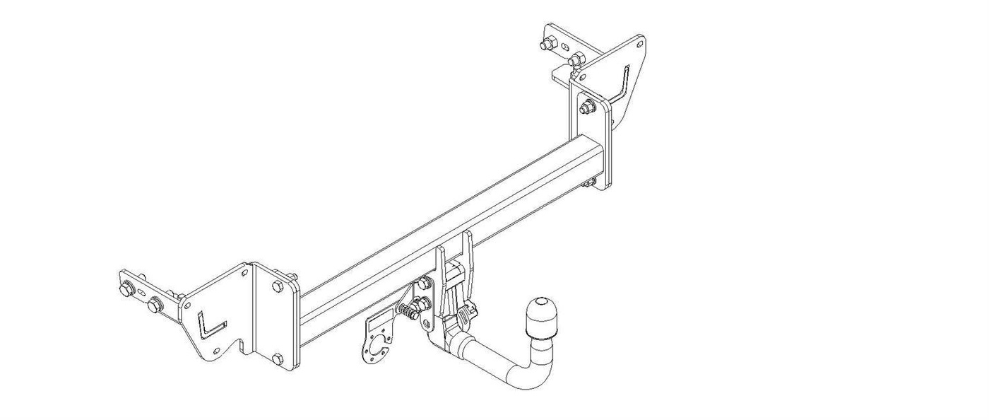 Hak holowniczy Autohak JP11V