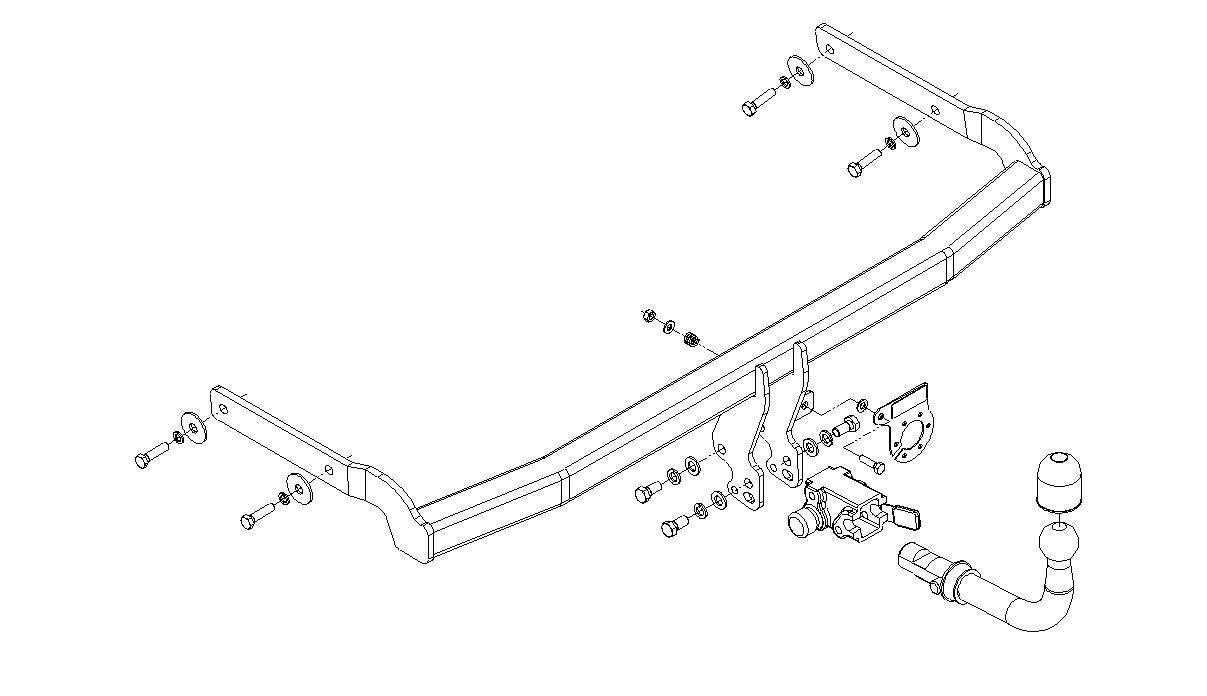 Hak holowniczy Autohak G46A
