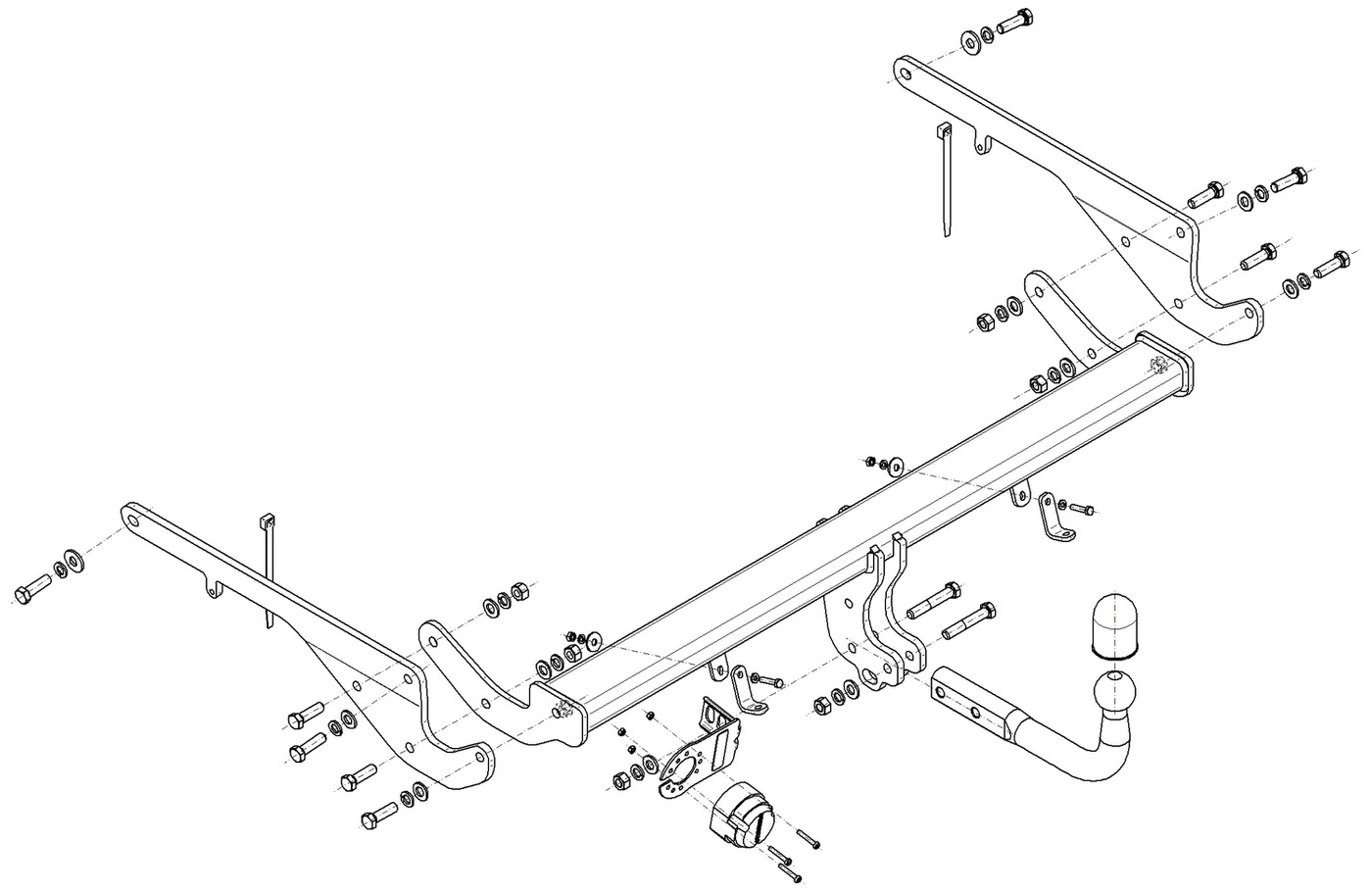 Hak holowniczy Steinhof M-065