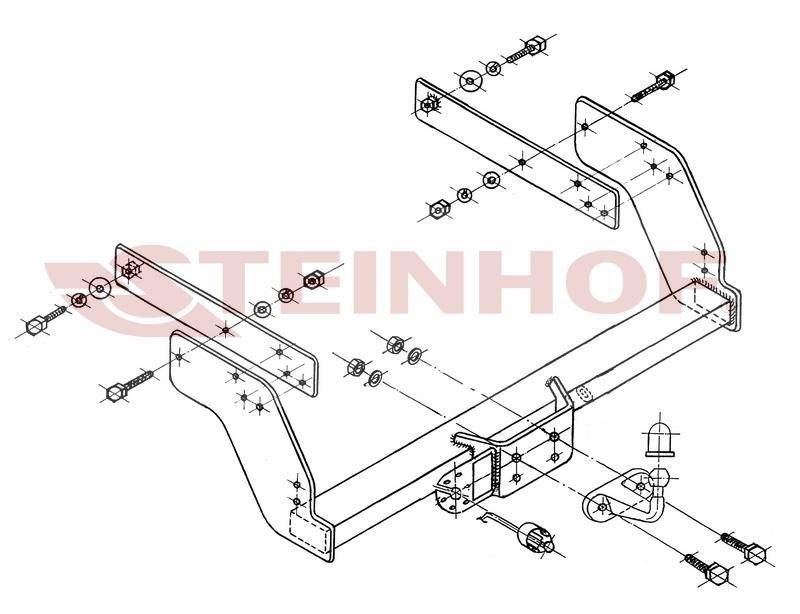 Hak holowniczy Steinhof N-085