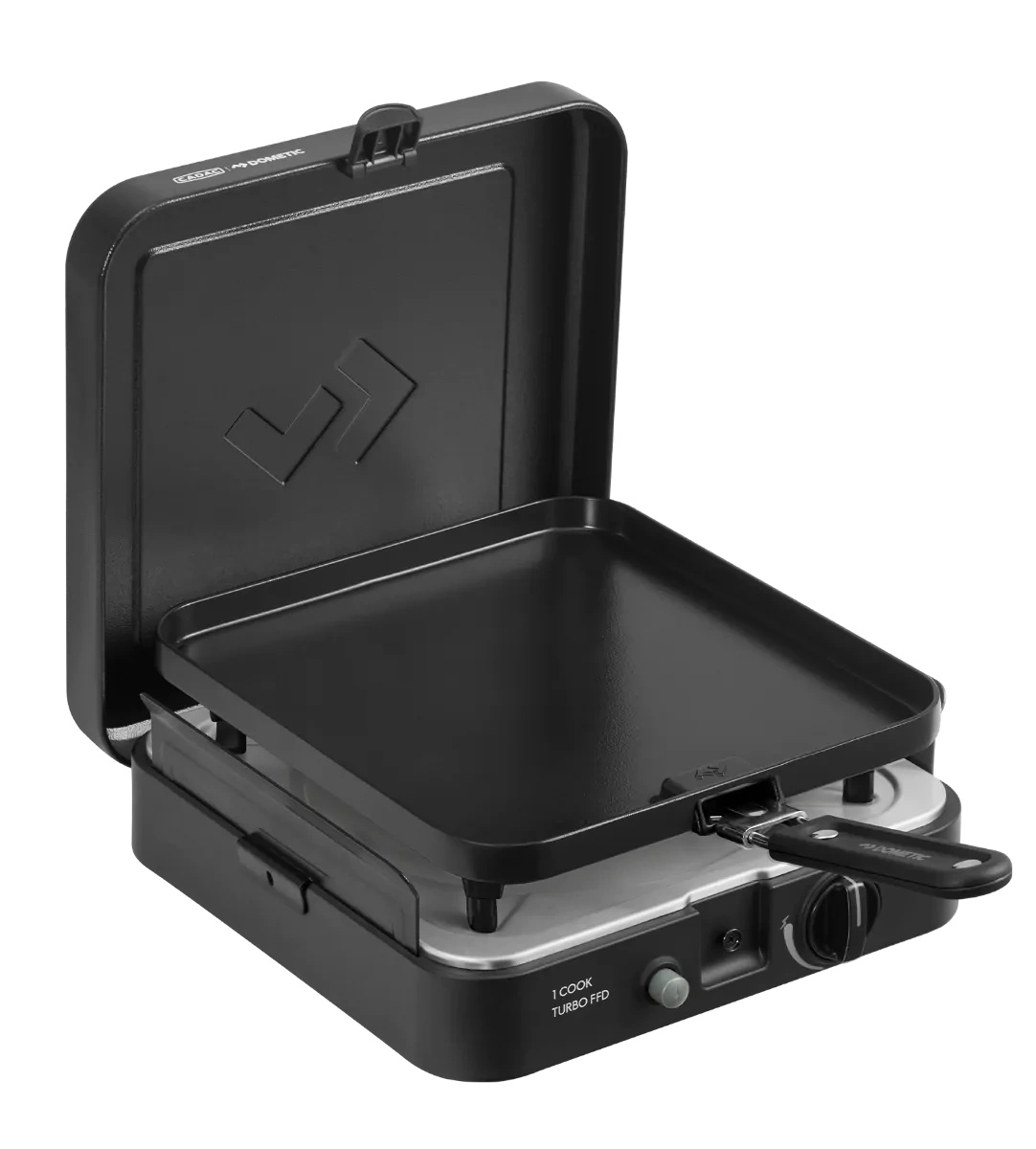 Kuchenka z palnikiem 1 Cook Turbo FFD Flat Grill plate, 30mbar 103FC-11-EF