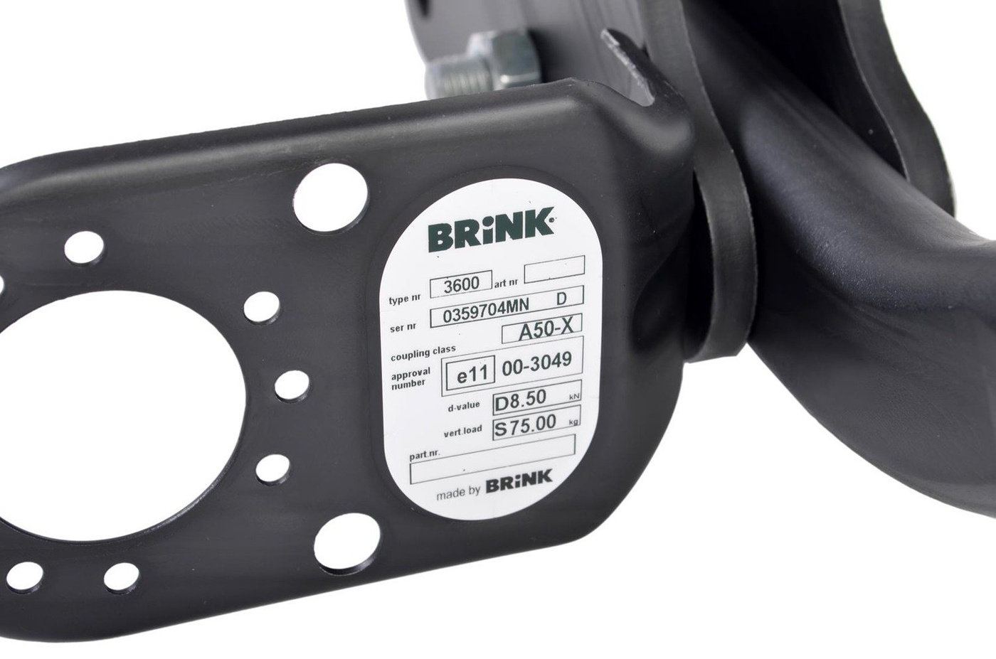 Hak holowniczy Brink 360000