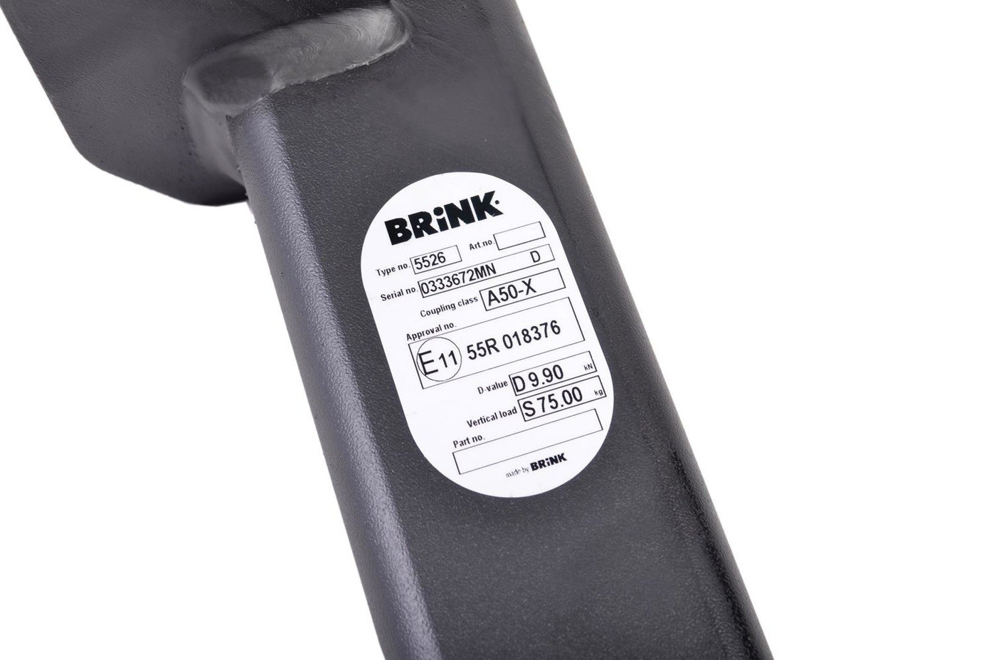 Hak holowniczy Brink 552600