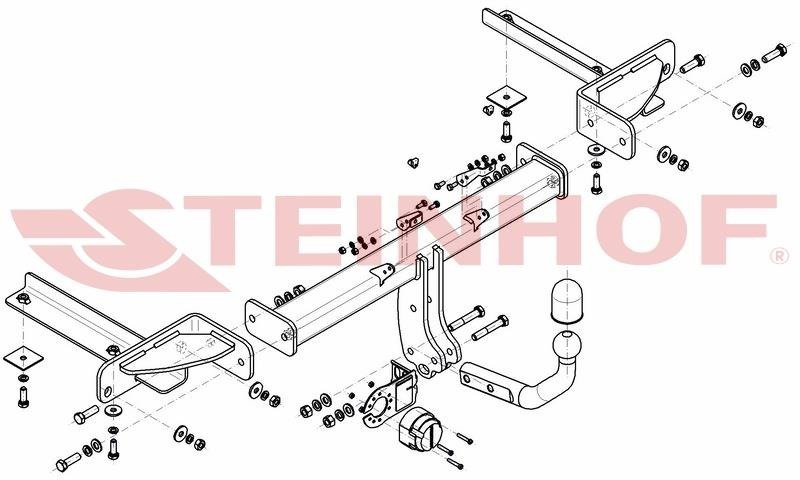 Hak holowniczy Steinhof O-103