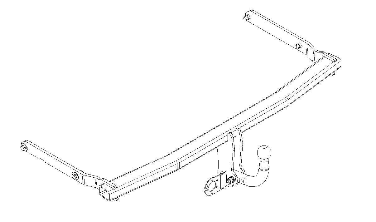 Hak holowniczy Autohak Mazda 6 2008-2013