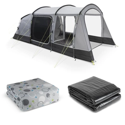 Zestaw Kampa Hayling 4 – Namiot + Dywanik + Mata Podłogowa