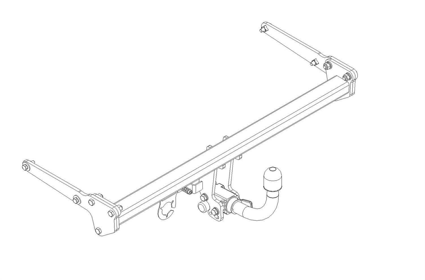 Hak holowniczy Autohak W30A Suzuki S-Cross 2022-