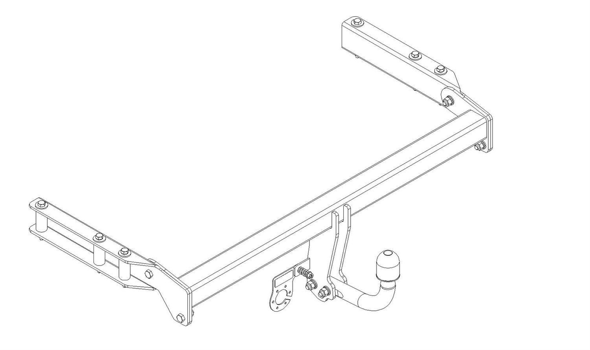 Hak holowniczy Autohak A6 Allroad 05.2000-04.2006