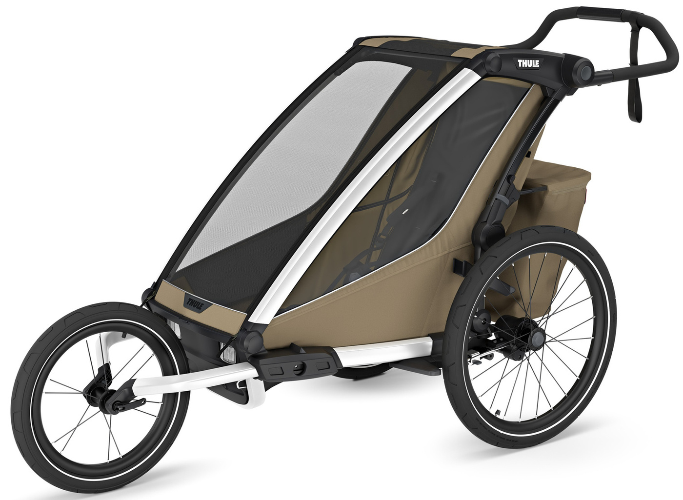 Przyczepka rowerowa | Thule Chariot Cross 2 Single Faded Khaki 10201036