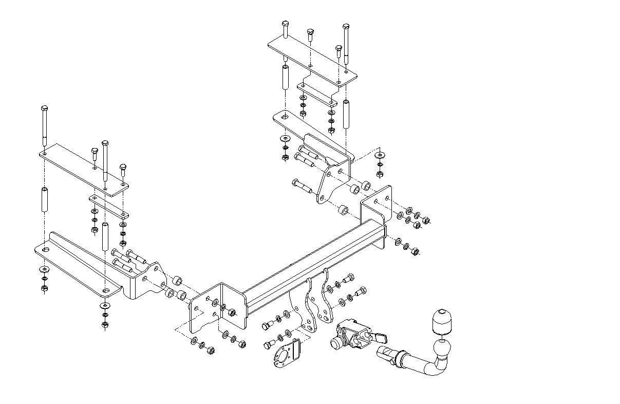 Hak holowniczy Autohak W27A