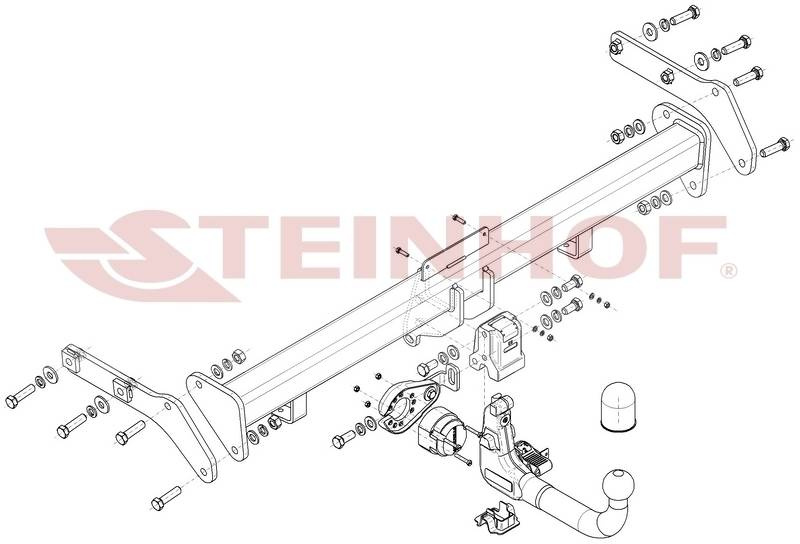 Hak holowniczy Steinhof Kia Sportage V 2021-