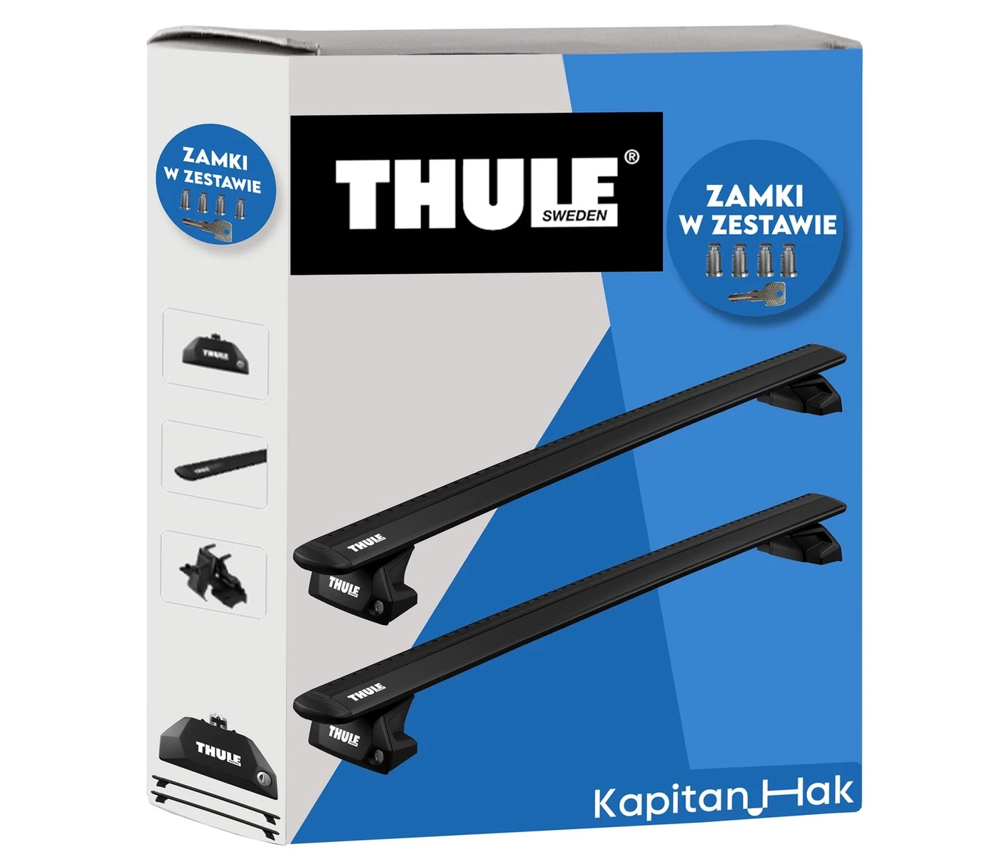 Bagażnik dachowy | Belki | Thule BMW 5 G61 Kombi 2024- + Smycz KapitanHak