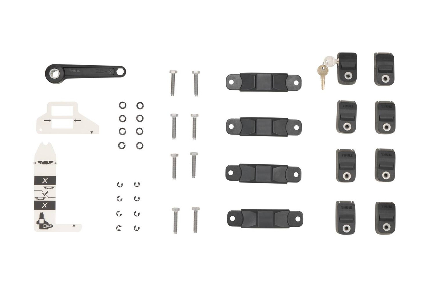 Thule Mounting Brackets (4 pack) 901550