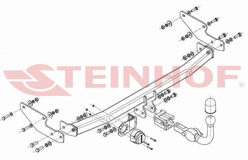 Hak holowniczy Steinhof R-137