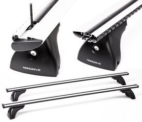 Bagażnik dachowy NORDRIVE Silenzio Peugeot 206+ Plus 2009-2013