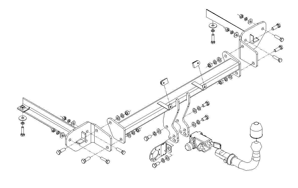 Hak holowniczy Autohak E50A