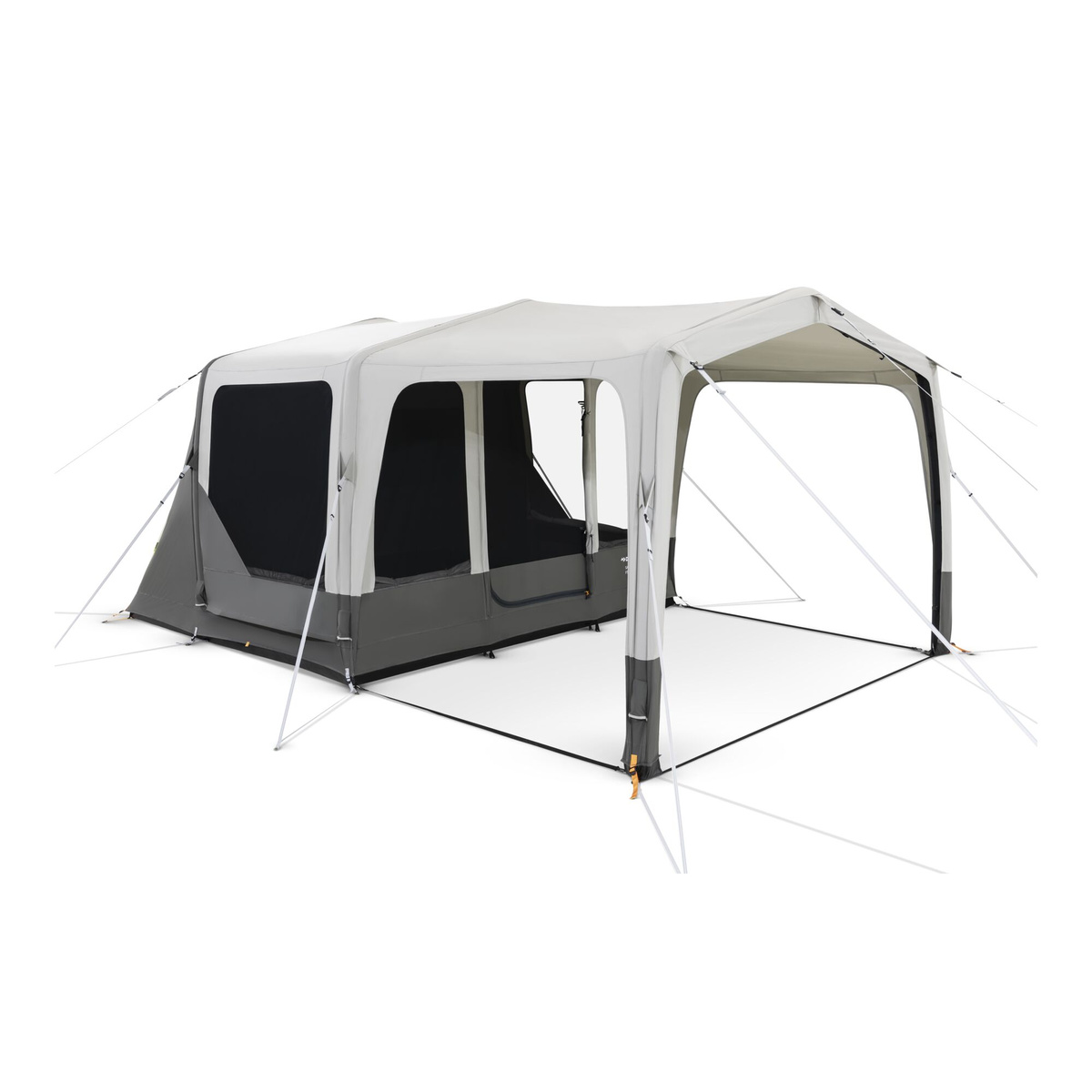 Nadmuchiwany namiot kempingowy dla 2 osób | Dometic Santorini FTK 2x4 TC |  + Podłoga / Dywan / Sypialnia 