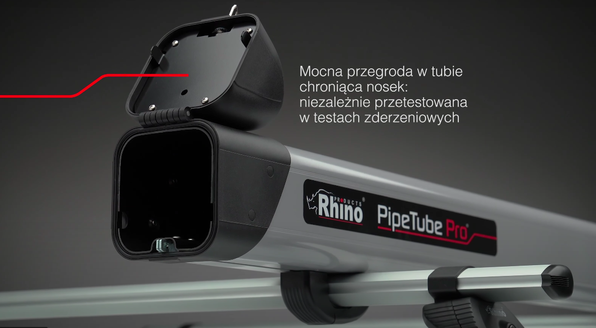 Tuba | Box do transportu rur RHINO PipeTube Pro 4M