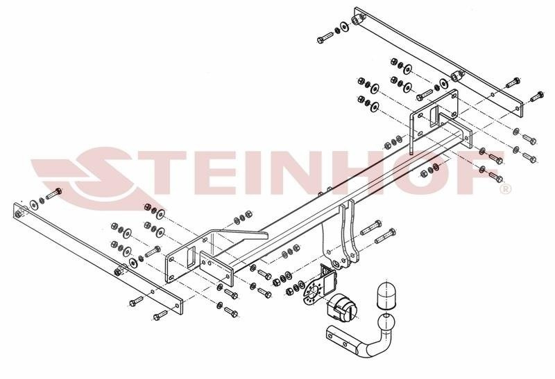 Hak holowniczy Steinhof M-117