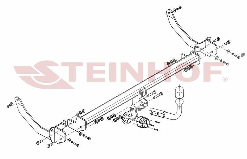 Hak holowniczy Steinhof P-052