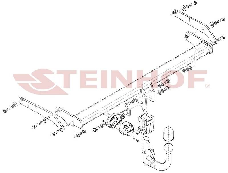 Hak holowniczy Steinhof A-126