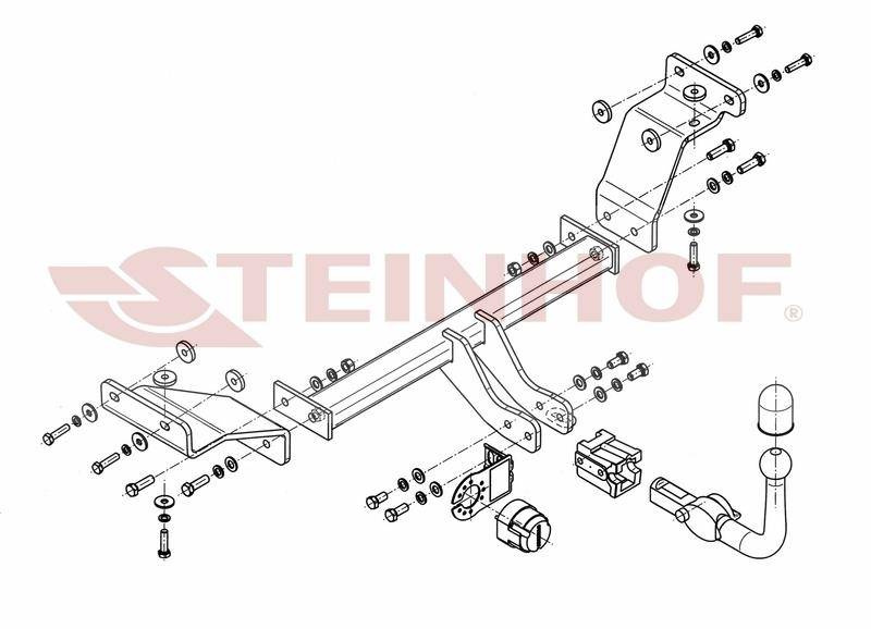 Hak Steinhof Hyundai i30 CW Kombi 2008-2012