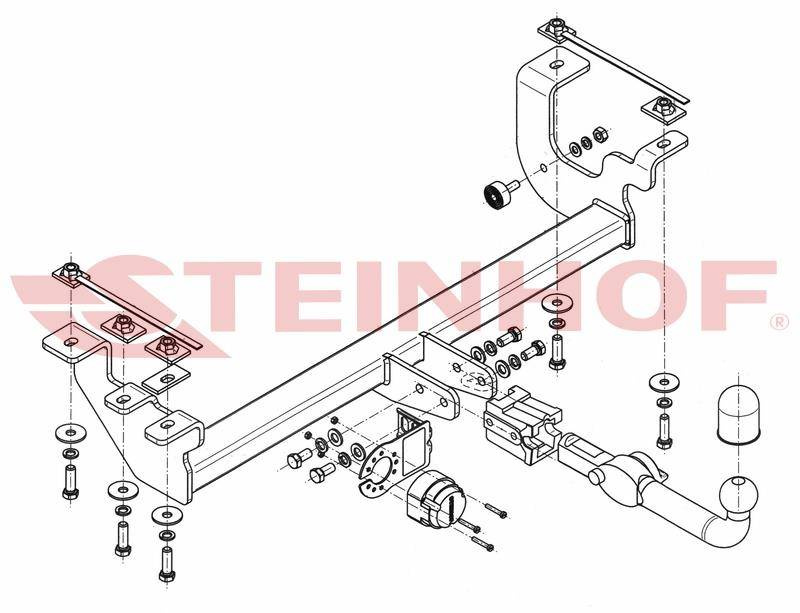 Hak holowniczy Steinhof S-411