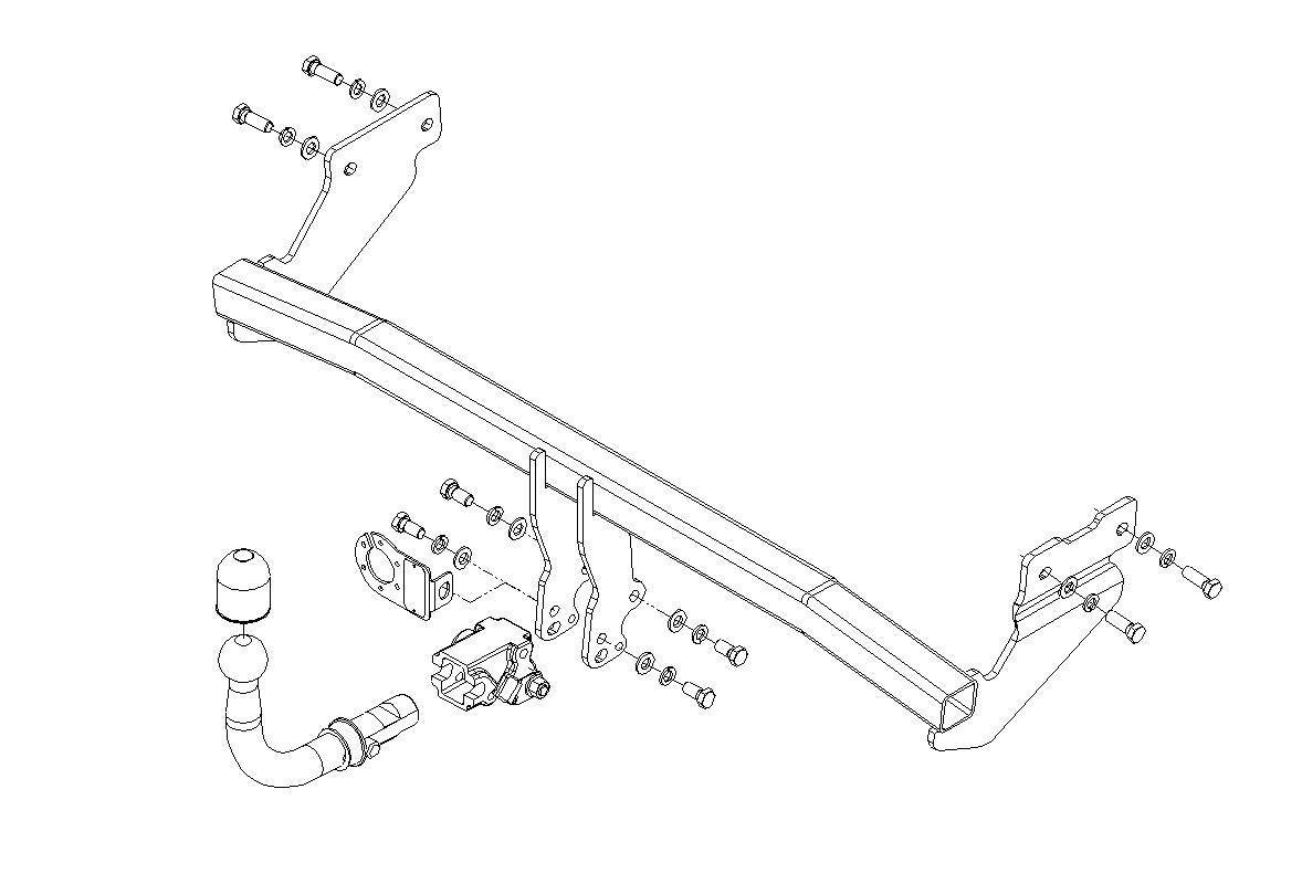 Hak holowniczy Autohak T46A