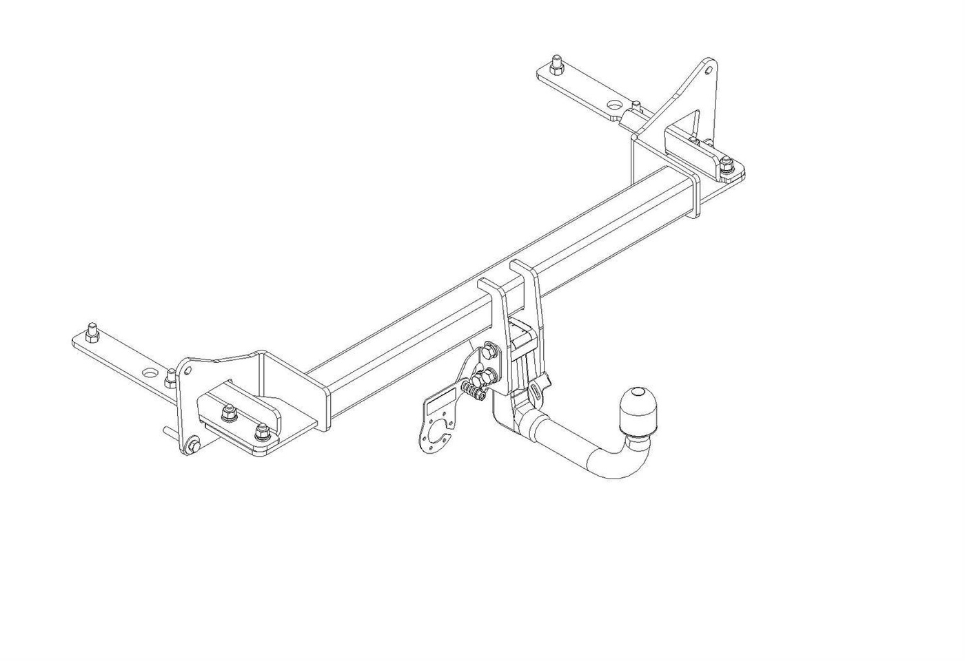 Hak holowniczy Autohak E64V