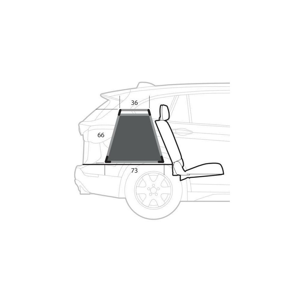 Klatka dla psa Lampa Dog Travel Cage 60503 - Type 3 - 83 x 73 x H 66 cm