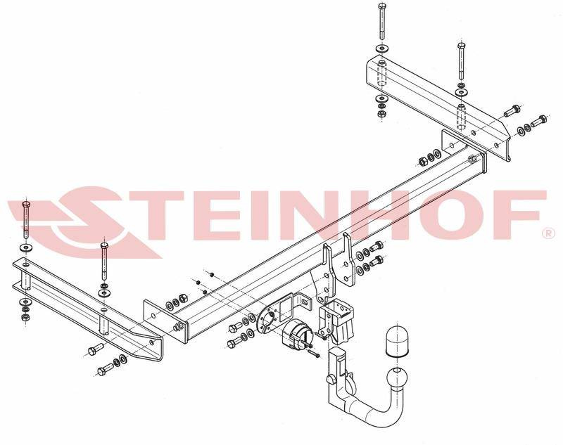 Hak holowniczy Audi A6 C6 Allroad 2006 -2011