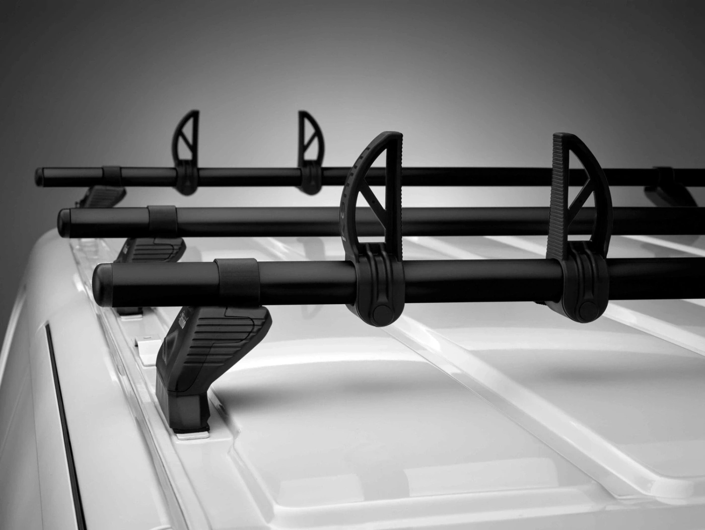 Bagażnik dachowy RHINO Kammbar Black Ford Transit Connect 2013-2023