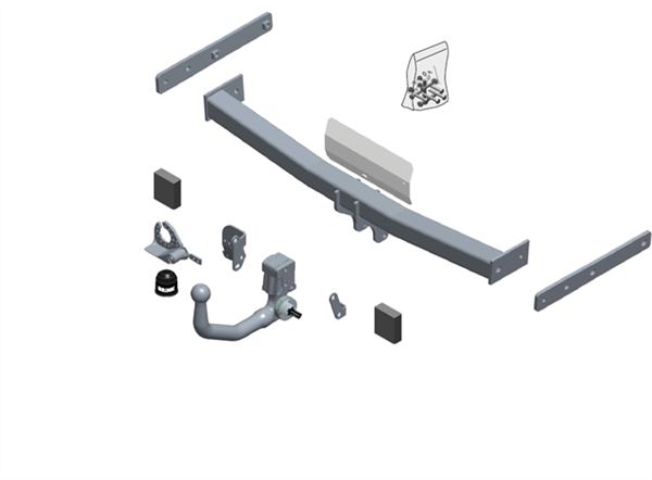 Hak holowniczy Brink Toyota C-HR 2023-