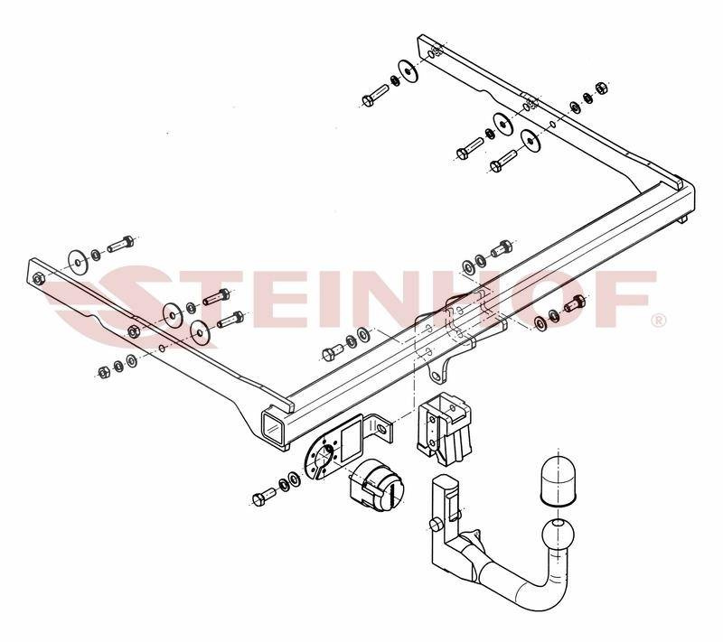 Hak holowniczy Steinhof F-272