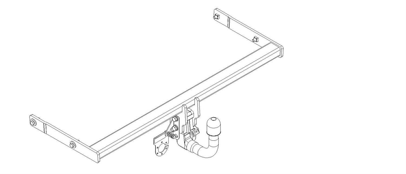 Hak holowniczy Autohak K61V