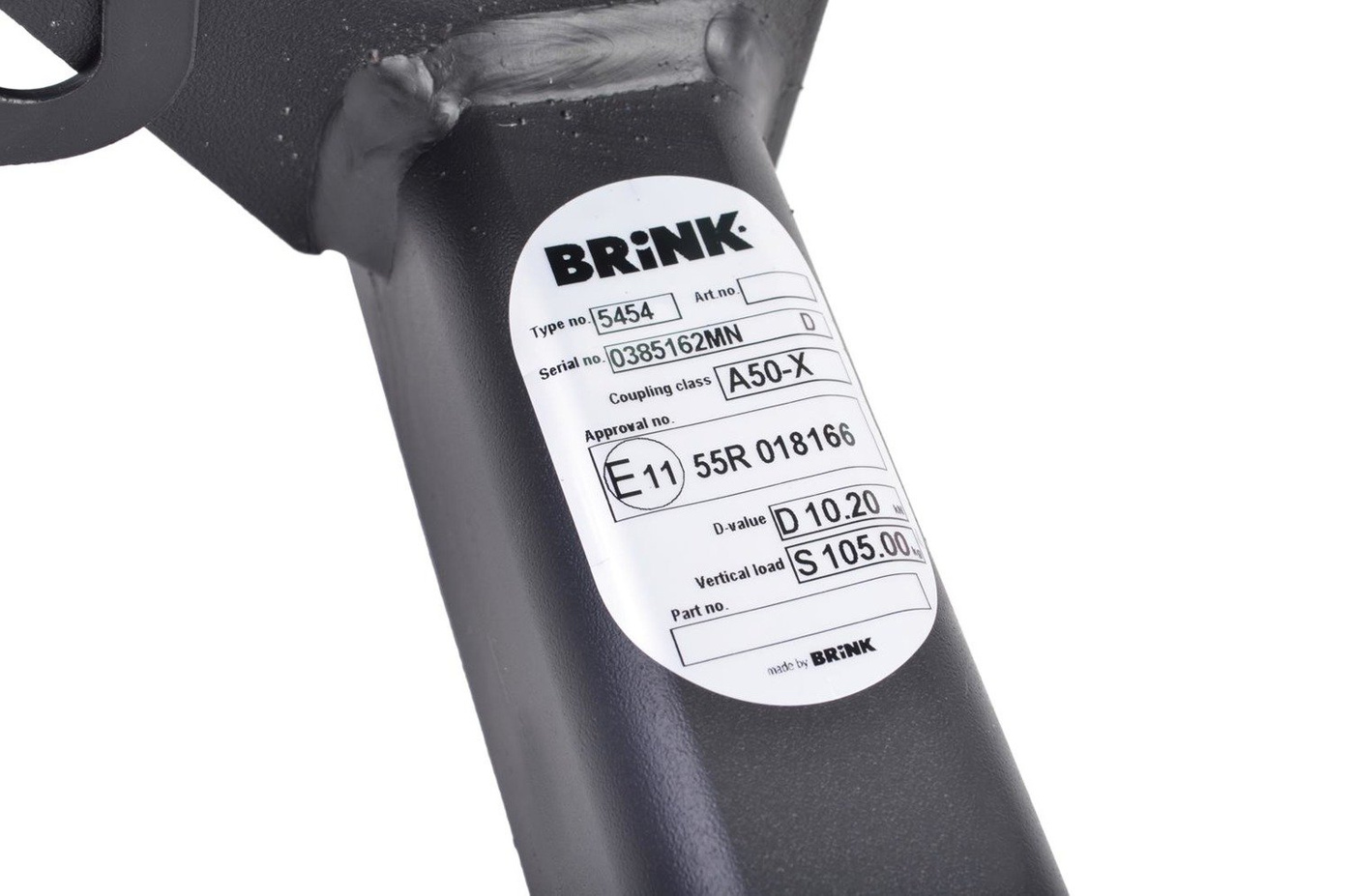 Hak holowniczy Brink 545400