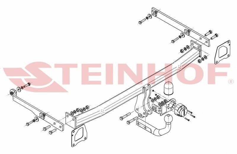 Hak holowniczy Steinhof R-114
