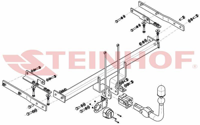 Hak holowniczy Steinhof N-108