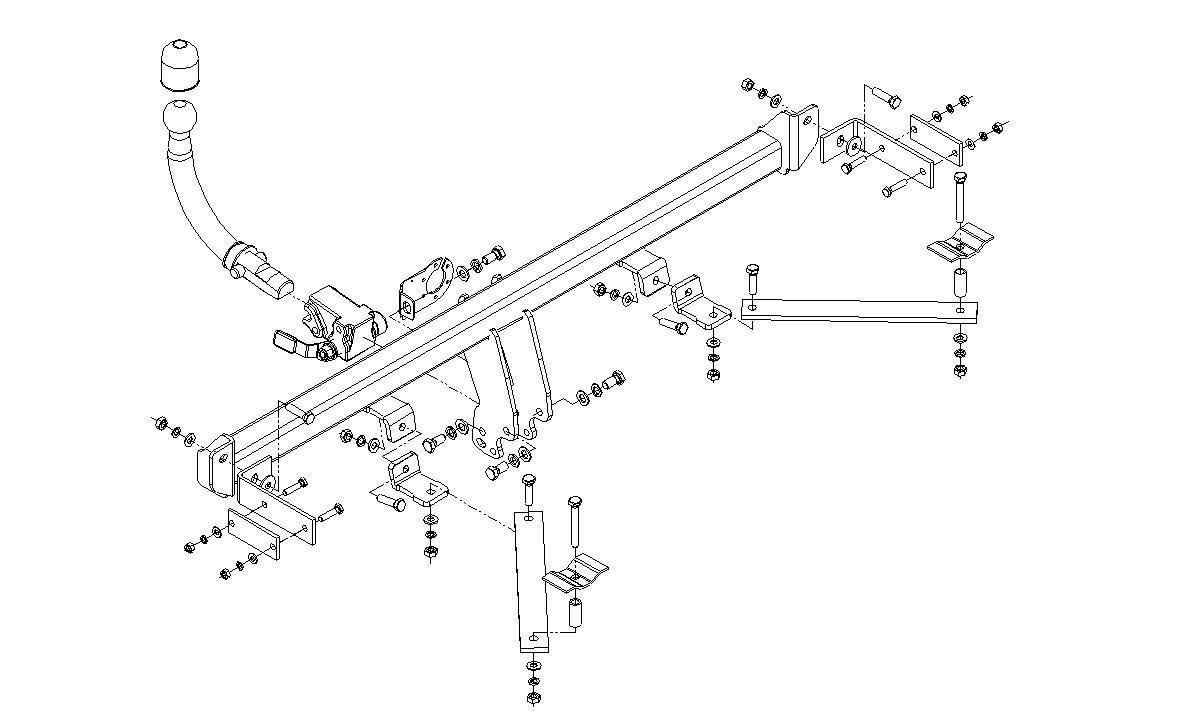 Hak holowniczy Autohak K02A