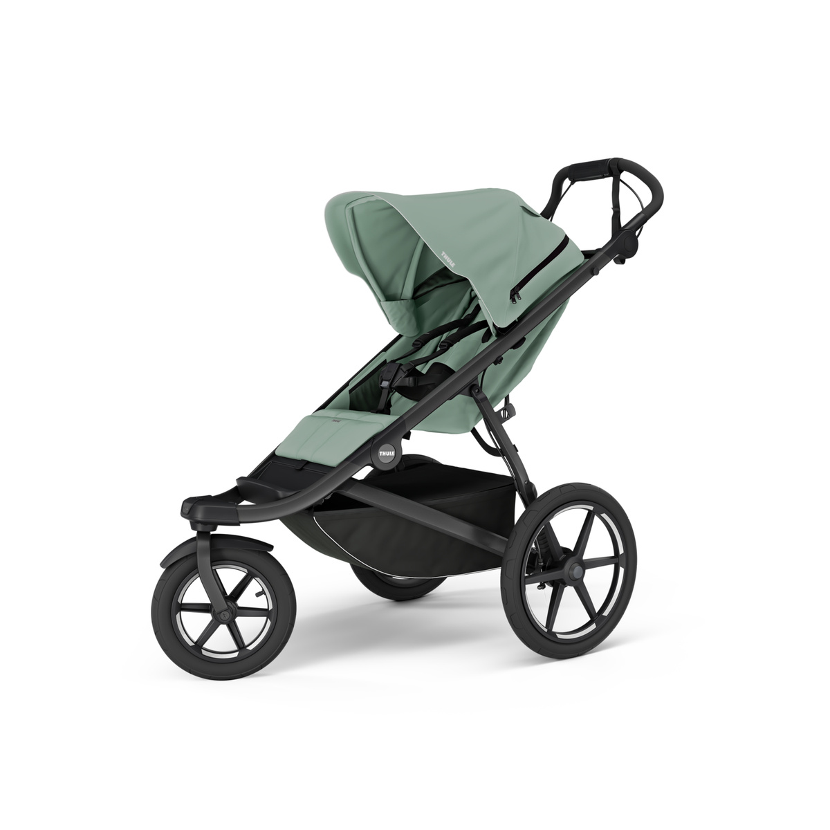 Thule Urban Glide 3 mist green magnetic buckle