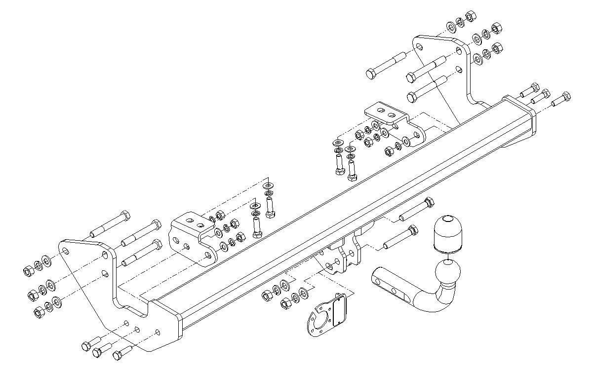 Hak holowniczy Autohak D30
