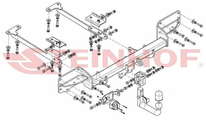 Hak holowniczy Land Rover Range Rover 2013-