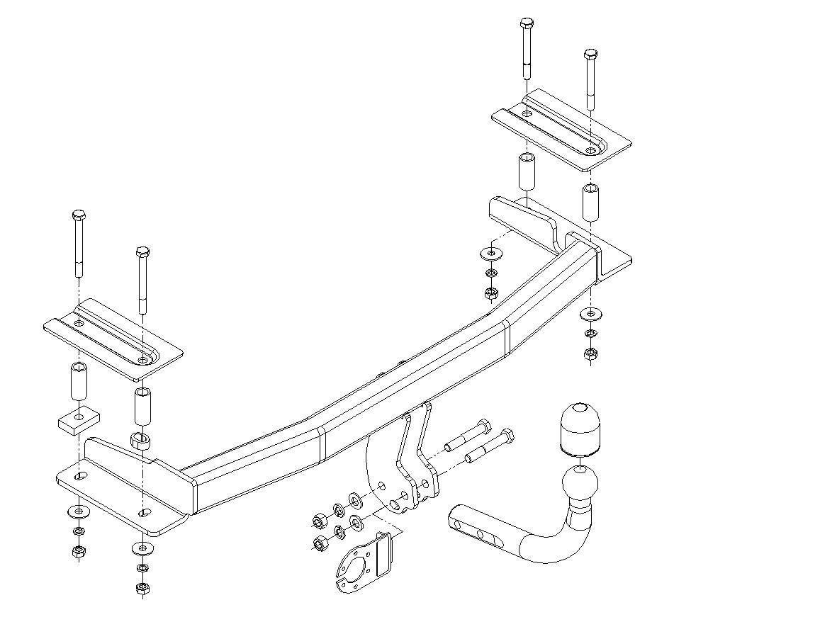 Hak holowniczy Autohak C02