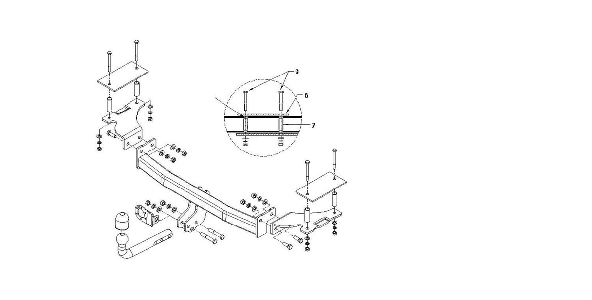Hak holowniczy Autohak E20