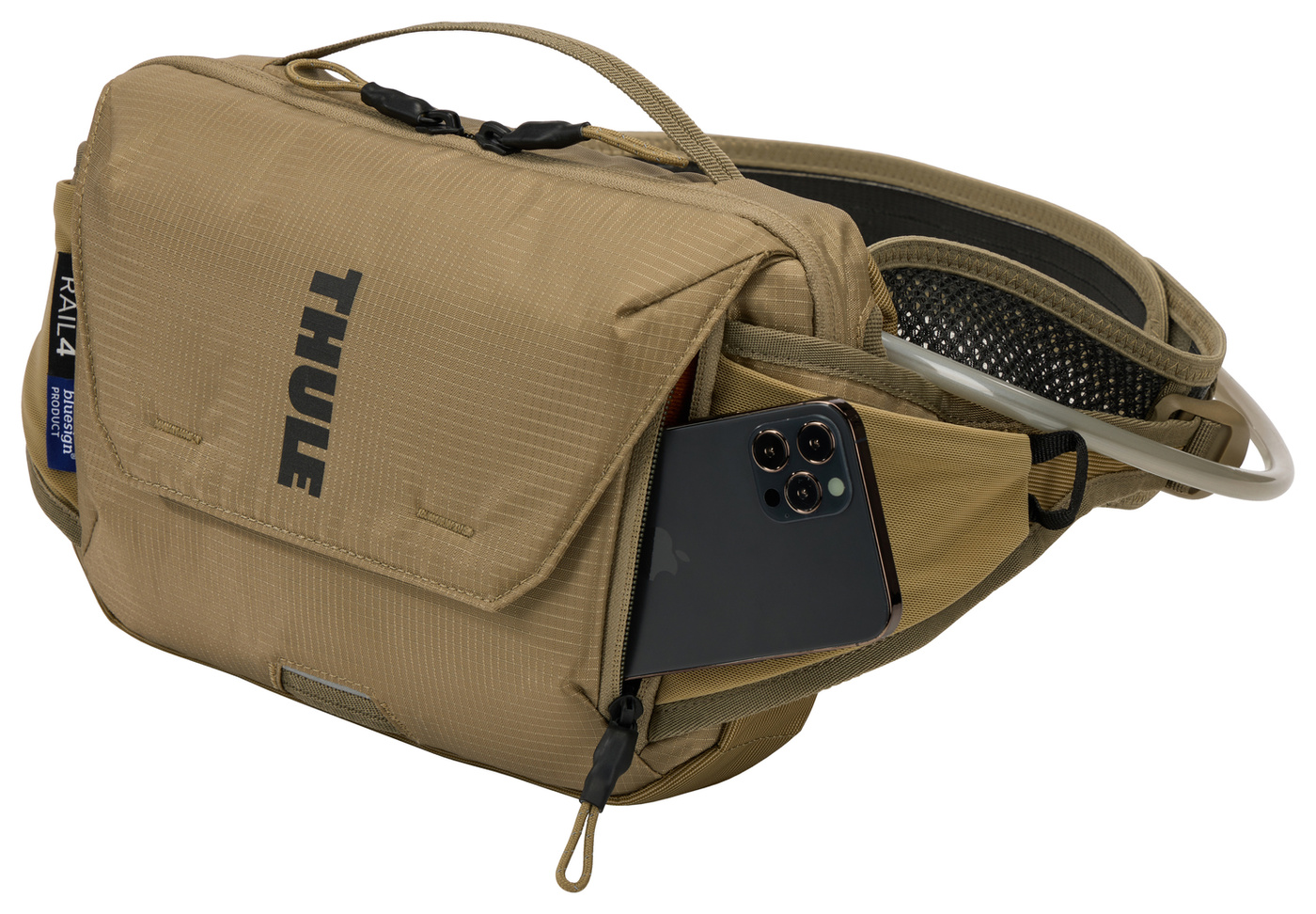Thule Rail Hydra Hip Pack 4L Faded Khaki nerka rowerowa z bukłakiem 3205307